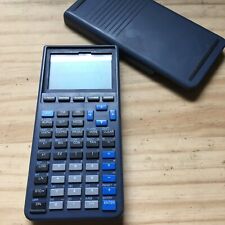 Vintage 1991 Texas Instruments TI-82 Graphing Calculator w/ Slide Cover as parts picture