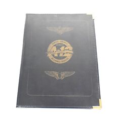 Vintage General Dynamics/McDonnell Douglas/US Navy Vinyl Binder/Folder - A-12 picture