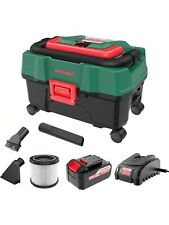 HYCHIKA 18V Cordless Shop Wet Dry Vacuums, 4 Gallon Wet And Dry Vacuum Cleaner picture