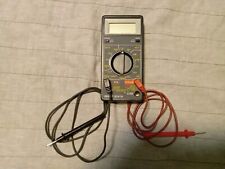 NICE WORKING Vintage SEARS 82416 Digital Multimeter WITH Leads AC DC Fluke Klein picture