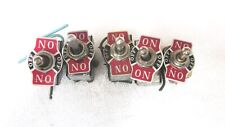 VINTAGE ELECTRONIC TOGGLE SWITCH LOT picture