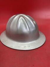 Vintage McDonald T Aluminum Hard Hat-standard Mine Safety Appliances Co picture