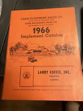 1966 Vintage Original Farm Equipment Catalog Implement Larry Coffee Inc Ss picture