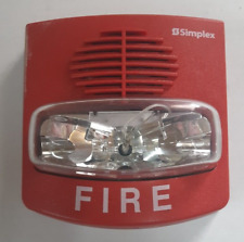 Vintage Simplex  Fire Alarm Horn Strobe Used picture