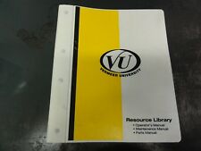 Vermeer E800 Evacuator Vacuum Excavation System Parts and Operation Manual picture