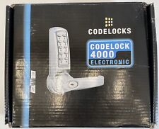 Codelocks Mechanical Electronic Tumbler Latchbolt With Key Override 4210 SS PVD picture