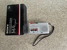 Vintage Sony M-9 2 Speed Microcassette Recorder Made In Japan. Not Tested picture
