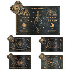Wooden Vintage Ouija Board & Planchette Handmade Wood Spirit Board 30*20cm picture