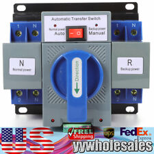 2P 63A ATS Dual Power Automatic Transfer Switch fits Generator Changeover Switch picture