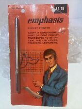 Vintage Emphasis Pocket Pointer Telescopes To 25.5￼inches New Old Stock picture
