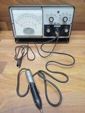 KNIGHT KG-625 VTVM Vacuum Tube Volt Meter w/ Cables ~ Powers Right Up picture