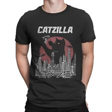 Catzilla Vintage Unisex T-Shirt S-4XL picture