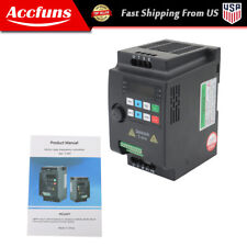 2.2KW Variable Frequency Drive Inverter VFD 220V 3HP 1 to 3 Phase New picture