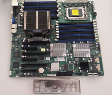 Supermicro H8DG6-F AMD G34 AMBIOS 786Q 2000 Motherboard Opteron 6212 with cooler picture