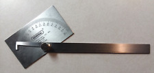 VINTAGE GENERAL HARDWARE MFG CO NO. 17 MACHINIST PROTRACTOR STAINLESS STEEL USA picture