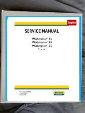 NEW HOLLAND WORKMASTER 55 65 75 tractor shop Service Manual printed loose leaf picture