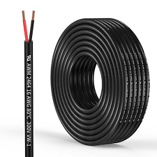 16 Gauge 2 Conductor Electrical Wire 16AWG Stranded PVC Cord Oxygen-Free Copp picture
