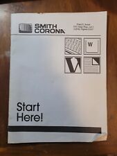 Vintage 1993 Smith Corona Manual 