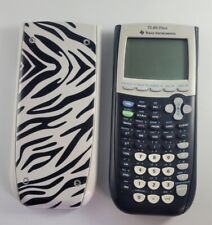 Texas Instruments TI-84 Plus Graphing Calculator - Black/Zebra Print picture