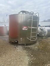 3000 Gallon Feldmeier Stainless Steel Mix Tank with Bottom Sweep Agitation ￼￼ picture