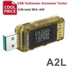 WITRN A2L USB Voltmeter Ammeter Tester 8A 120W Mobile Phone Charging Detector picture