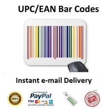 1,000,000 Pcs 13 Digits Unique Barcodes Product ID Numbers UPC EAN CODES picture