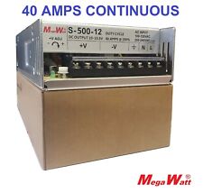 40 Amp 10-15 Volts DC Regulated Power Supply Real MegaWatt® 12 picture