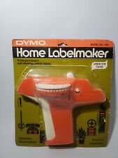 1970 VINTAGE HOME DYMO TAPE TOOL LABEL GUN LABELER RED RARE NEW picture