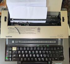Vintage Portable Electric/Electronic TypeWriter Word Processor Brother AX-20  picture