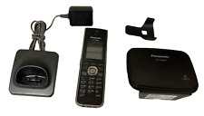 Panasonic KX-TPA60 VoIP DECT Phone complete with charger and KX-TGP600 PoE Base picture