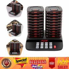 Restaurant Wireless Paging Queuing System Coaster 20 Pagers Guest Waiter Calling picture