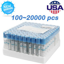 100pcs -2000pcs EDTA Sterile Glass Vacuum Blood Collection Tubes 2ml 12x75mm picture