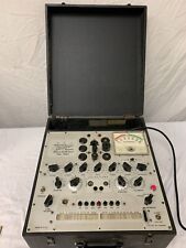 Hickok 533A Vacuum Tube Tester Checker turn on untested with manual picture
