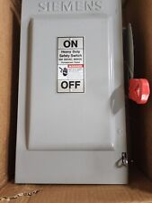 HF362NR SIEMENS Fusible safety Switch, Heavy Duty, 600v AC 3PST, 60 A, NEMA 3R picture