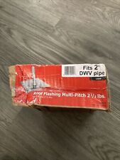 NEW - ROOF FLASHING Multi Pitch 2-1/2 lb Fits 2 in. DWV Pipe picture