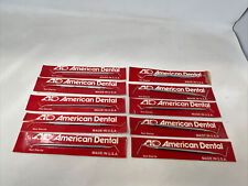 American Dental Scalers Tools - LOT of 10 - NEW - VINTAGE MADE IN USA picture