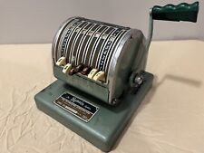Vintage Paymaster Check Writer Series 550 With Key A Rare Collectors USA~WORKS picture