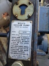 Welch 1410 Vacuum Pump picture
