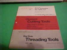 VINTAGE ORIGINAL 1973  BAY STATE TREADING TOOLS CATALOG CLEVELAND CUTTING TOOLS  picture
