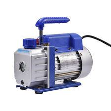  Blue 4 CFM Single-Stage Rotary Vacuum Pump HVAC/Auto AC 4CFM 1/4HP  picture