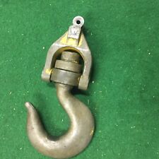 Lot A - Budgit Swivel Hoist Crane Hook Vintage KB 350 Used  - See pictures picture