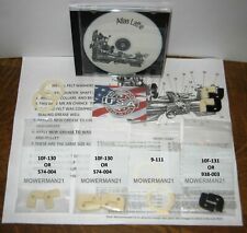 Atlas 10 Lathe 2 sets Felt,Wipers & Washers  9-111-10F130&10F-131& Manuals Disc  picture
