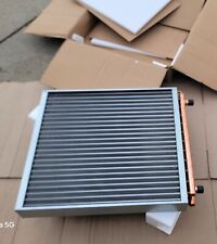 Water to Air Heat Exchanger 24x24 Hot Water Coil with Copper Ports Wood Furnaces picture