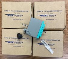 Lot of 4 ELCO 8016 90 Pin Connectors w/ Aluminum Body Cover - NEW UNUSED NOS picture