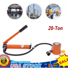 20Ton Hydraulic Ram cylinder jack BSC-20 & CP-180 Hydraulic Hand Pump US picture