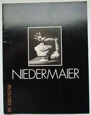 Niedermaier vintage Mannequins Visual Display Props Dec. 1991 Catalogue picture