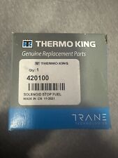 THERMO KING GENUINE - 42-100 - STOP-FUEL SOLENOID - OEM -TRIPAC - T-580R-T-1280R picture