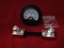 Round Analog Ammeter Panel Current Meter Dia. 66.4mm DH52 with shunt DC 0-60A  picture