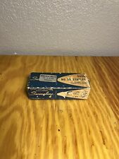 Two Vintage 35 2/D Staples Boxes With Staples One With Advertisement picture