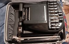 Vintage Samsonite Stenograph Reporter Model Shorthand Machine with Tripod Works picture
